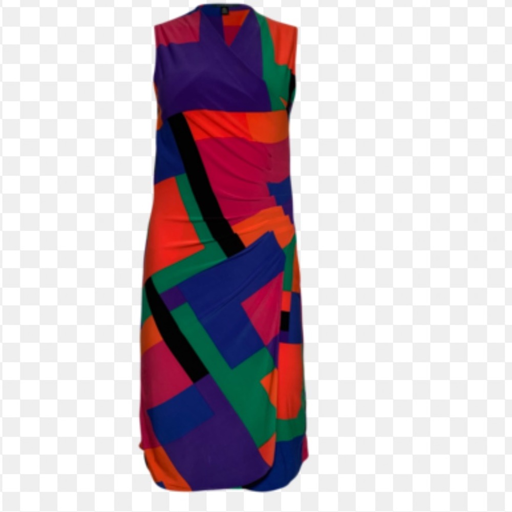 Ralph Lauren 🆕 multicolored geometric dress